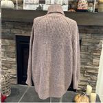 Old Navy  Pink Cowl Neck Sweater Ribbed Knit Photo 4