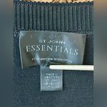 St. John  Essentials Milano Knit 3/4 Sleeve Round Neck Dress Size 16 Photo 9