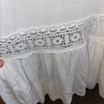 Bloomchic Plus Size White crochet boho Kimono Cardigan cover up duster Sz 22 Photo 6