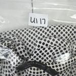 ZARA Woman Size L Blouse Black Polka Dot Tie Neck Long Sleeve Flowy Long Sleeve Photo 10