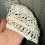 Tavik+ Cream Crochet Knit Swim Cover Up Size L Photo 3