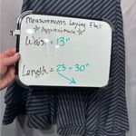 Joie  Yenee Navy Blue and White Stripe Asymmetrical Ruffle Skirt size 4 Photo 13