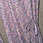 Lisa Says Gah  dress Lucille Long Sleeve Wrap style Berry Size Small Photo 2