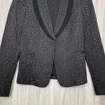 Diane Von Furstenberg  DVF Ofelia Reptile Jacquard Blazer Jacket size 4 *FLAWED* Photo 4