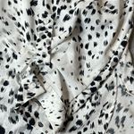 Hilary Radley Top Womens 2X White Leopard Print Roll Sleeve Tunic Blouse NEW Photo 8