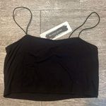 Blush Mark Black Cropped Tank Photo 0