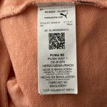 Puma Sweatshirt Women Large Orange Amplified Crop Hoodie Logo Casual Athleisure Photo 6