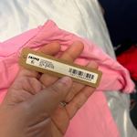 SKIMS Fits Everybody Picot Off-the-Shoulder Onesie — Bubblegum | Size M | NWT Photo 5