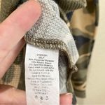 TALULAH Camo Waffle Top Henley Size Small Photo 5