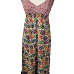 Lucky Brand Floral Maxi Dress Halter Neck Boho Festival Size XS Y2K Photo 0