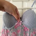 Daisy Fuentes  Pink Floral Slip Dress Photo 1