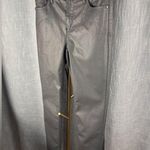 White House | Black Market  High-Rise Coated Gray Skinny Pants Women's size 4 NWT Photo 4