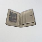 Michael Kors Mercer Jet Set Travel Card Case Wallet Pebble Leather Taupe/Gray OS Photo 3