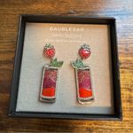 BaubleBar NWT  Berry Buzzed Dangle Earrings Photo 1