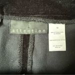 Attention  Brand Elegant Black Velvet Skirt Photo 3