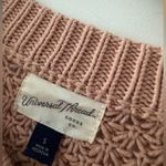 Universal Threads Universal Thread Blush Dusty Rose Pink Chunky Knit Oversized Sweater Photo 4
