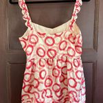 Juicy Couture | Y2K Vintage Hammered Silk Red Cherry Circle Babydoll Top Size 6 Photo 6