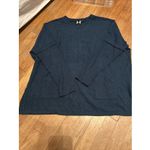 Bordeaux H by  Sweater Women's Navy Blue Soft‎ Ribbed Front Pockets , Sleeves Photo 2