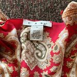 CAbi  silk tie front cardigan small Photo 4