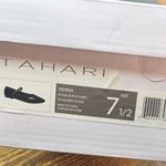 Tahari  Black Vienna Mary Jane Flats Size 7.5 Photo 4