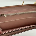 Ted Baker A Very Rare HTF Beautiful Beige Zip Around  London Leather Wallet Photo 4