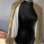 Butter Soft Butter Size M Olive Bomber Jacket Photo 12