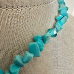 Sterling Silver Bail Necklace with Turquoise Photo 5