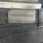 The Kooples Black slim leg ladies denim buttonfly retro emo size 24 waist Photo 6