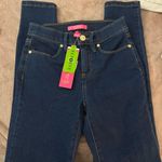 Lilly Pulitzer  dark blue jeans 00 size Photo 0