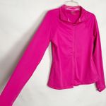 Juicy Couture  Full Zip Magenta Activewear Yoga Jacket Size Medium Photo 4