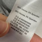 Babaton  The Group Aritzia Grey Jersey Knit Tie Dress Womens L Casual Minimalist Photo 9