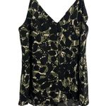Karl Lagerfeld Ruffle Front V Neck Cami Large New Photo 2