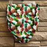 Forever 21  Plus High Waisted Pineapple Print Skirted Swim Bottoms 0x NWT Photo 1
