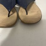 B.O.C. Born Concept Sandal Womens Size 8M Blue Thong Flip Flops Casual Leather Photo 3