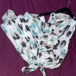 Haute Hippie  $495 Printed Silk Skylight Dress Medium M Photo 2