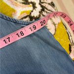 Black Swan  Micah Ombré Lace-Up Denim Top in Blue Size‎ Medium Photo 4