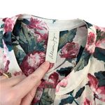 Allison Joy  floral long sleeve ruffle women's top‎ size M Photo 1