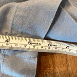Free Assembly blue linen blend pleat front pull on short small Photo 4