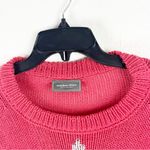 Wooden Ships Star Graphic Long Sleeves Knit Drop Shoulder Sweater Size M/L Photo 4