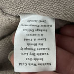 FRANK & EILEEN Belfast Triple Fleece Peacoat Beige Taupe Small Minimalist Career Photo 8