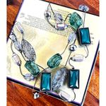 Vintage Beaded Necklace Triple Standed 22 inch 2 inch extender NY Mark … Photo 9