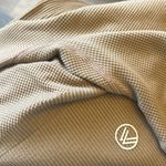 SAVVI light brown high rise ribbed leggings | medium Photo 4