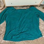 Roaman’s NEW Teal Off-Shoulder Top Photo 4
