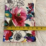 Peck & Peck  Floral Print Cropped Pants size 8 inseam 24” waist 30” elastic Photo 7