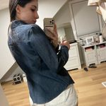 Talbots Women's Denim Button-Up Shirt Photo 1