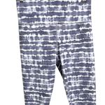 Athleta  elation II printed capri gray white tie dye striped ombre yoga legging Photo 5