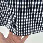 J.Crew Gingham blue white Blazer nautical preppy casual vacation office size 2 Photo 9