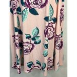 LuLaRoe  Big Flowers Jessie Pocket Mini Dress Spring Rose Floral on Pink Size S Photo 2