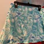 New Women’s GOTTEX Ruffled Golf Tennis Pickleball Skort Blue White L Large Photo 0