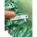 Rue 21 True by Womens Bralette Size 1XGreen Floral Lace Adjustable NWT Strappy Photo 2